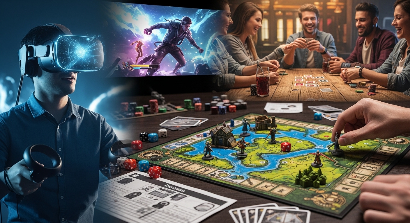 The World of Games: Adventure, Strategy, and Connection