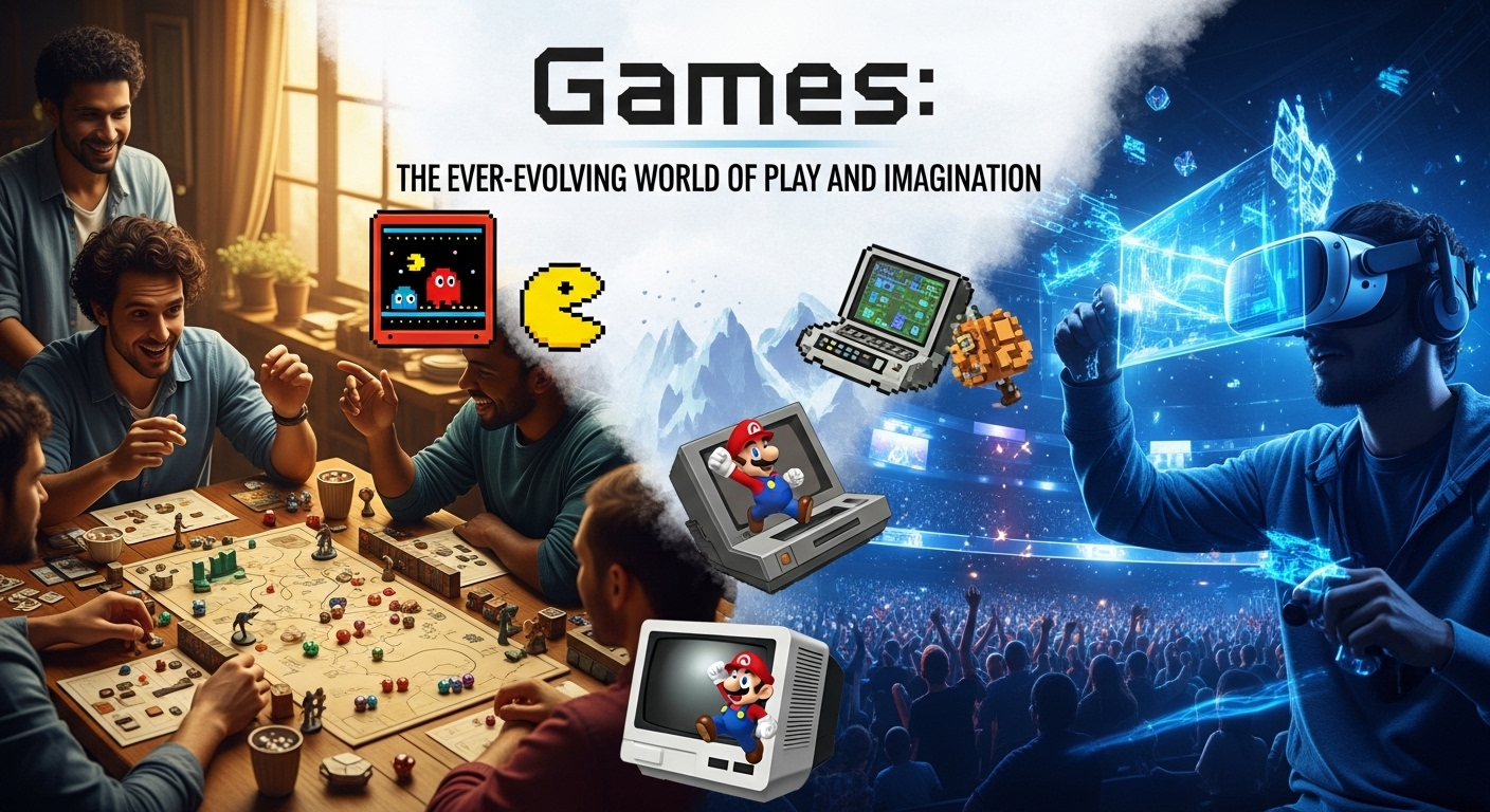 Games: The Timeless World of Imagination, Skill, and Strategy