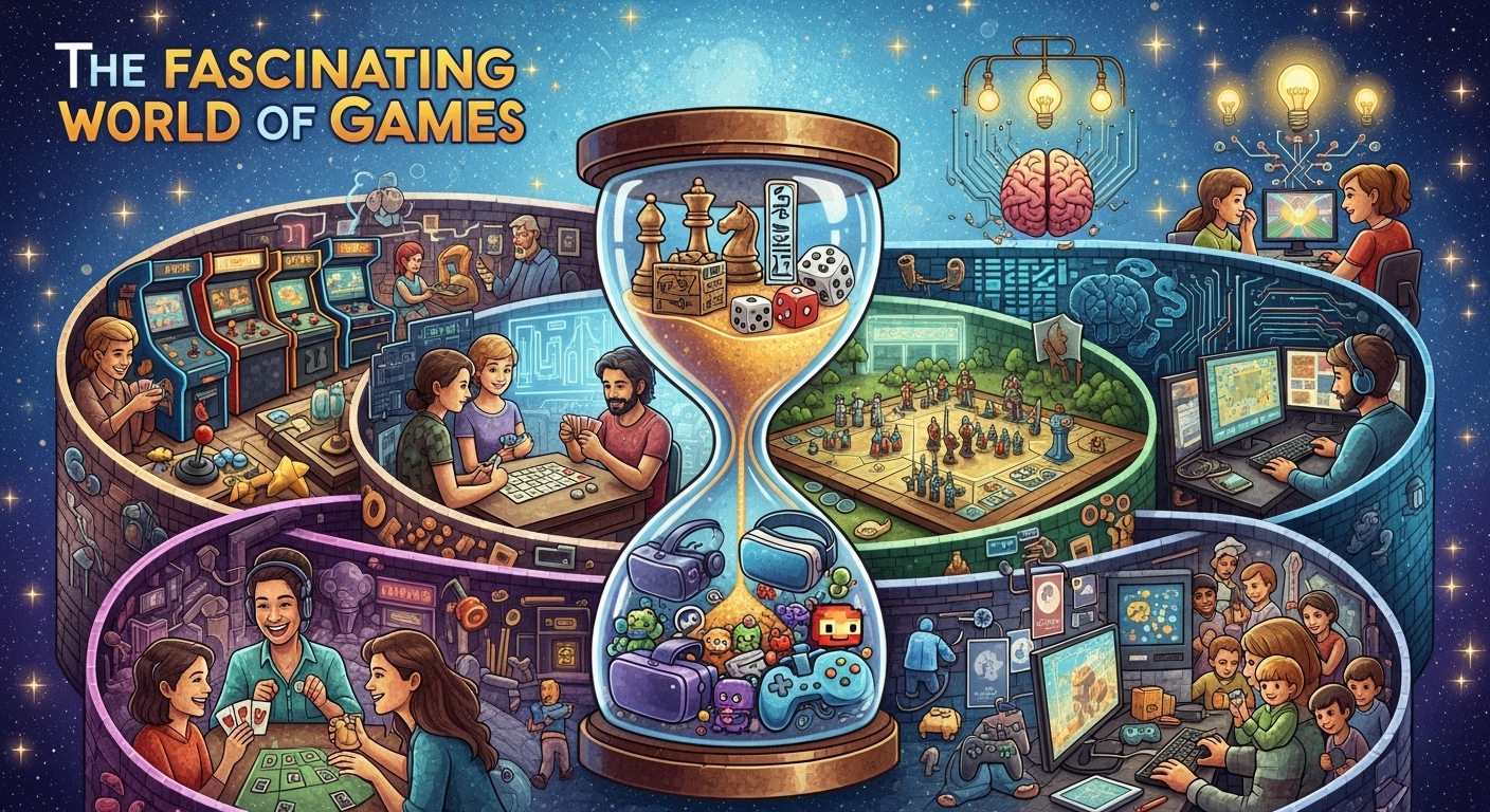 Games: A Journey Through Imagination, Competition, and Connection